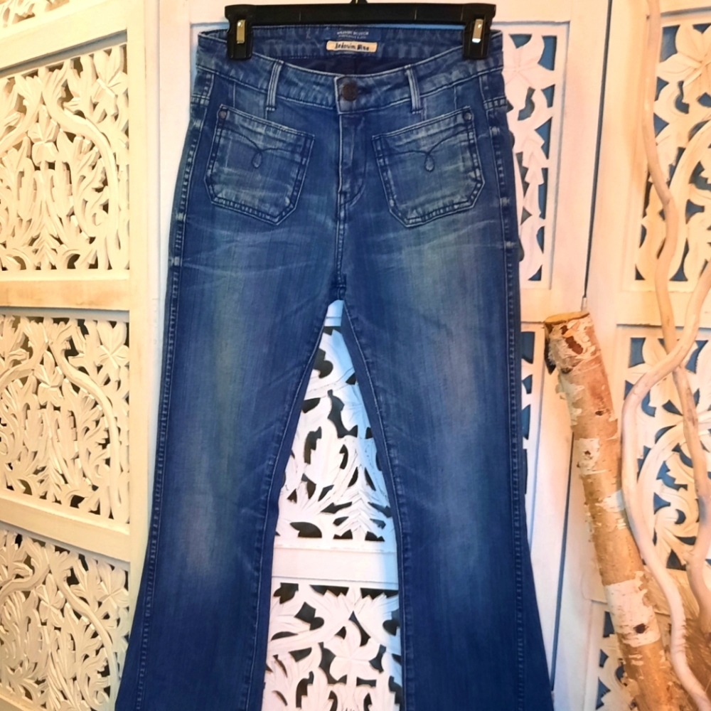 MAISON SCOTCH MID RISE BOOT CUT JEANS SIZE 25/32